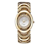 RORIOS Acciaio INOX Donna Orologi da Polso Quadrante Simulato Diamante Ladies Watch