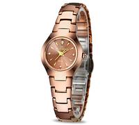 RORIOS Analogico Al Quarzo Donna/Ragazza Elegante Orologi da Polso Acciaio Inossidabile Band