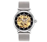 RORIOS Automatico Meccanico Orologio Donna Luminoso Orologio da Polso Scheletro Dial Elegant Women Watches