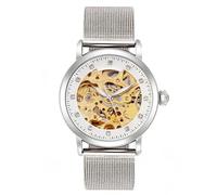 RORIOS Automatico Meccanico Orologio Donna Luminoso Orologio da Polso Scheletro Dial Elegant Women Watches