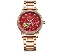 RORIOS Automatico Meccanico Orologio Donna Luminoso Orologio da Polso Shining Cielo Stellato Dial Elegant Women Watches