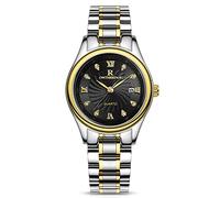 RORIOS Business Analogico Al Quarzo Donna/Ragazza Orologi da Polso Acciaio Inossidabile Band