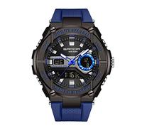 RORIOS Digitale Orologio per Uomo Militare Orologi con Sveglia All' aria Aperta Orologio Analogico per Uomo Orologio Sportivo Uomo