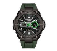 RORIOS Digitale Orologio per Uomo Militare Orologi con Sveglia All' aria Aperta Orologio Analogico per Uomo Orologio Sportivo Uomo