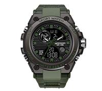 RORIOS Digitale Orologio per Uomo Orologi da uomo sportivo impermeabile militare orologio con sveglia cronometro all' aria aperta orologio analogico