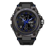 RORIOS Digitale Orologio per Uomo Orologi da uomo sportivo impermeabile militare orologio con sveglia cronometro all' aria aperta orologio analogico