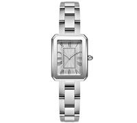 RORIOS Donna Orologio Analogico al Quarzo Orologio con Cinturino in Acciaio Inossidabile Elegante Orologio da Polso Moda Quadrato Orologio da Donna