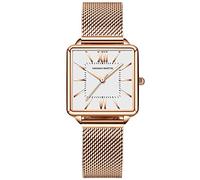 RORIOS Donna Orologio Analogico al Quarzo Orologio con Cinturino in Mesh Acciaio Inossidabile Impermeabile Orologi da Polso Moda Orologi da Donna