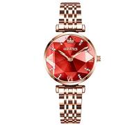 RORIOS Donna Orologio Analogico al Quarzo Orologio con Oro Rosa Cinturino in Acciaio Inossidabile Elegante Impermeabile Orologi Moda Orologio da Polso