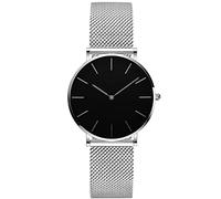 RORIOS Donna Orologio Impermeabile Analogico al Quarzo Orologio con Cinturino in Mesh Acciaio Inox minimalismo Orologio per Donna