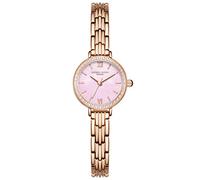 RORIOS Elegante Donna Orologio Analogico Al Quarzo Orologio con Cinturino in Acciaio Inox Diamante Dial Moda Donna Orologio