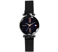 RORIOS Fashion Analogico Al Quarzo Donna/Women Bellissimo Cielo Stellato Orologi da Polso Mesh Band Dial
