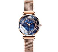 RORIOS Fashion Donna Bellissimo Shining Cielo Stellato Dial Orologi da Polso Band Women Watch
