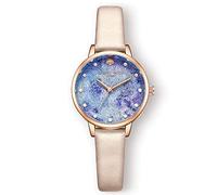 RORIOS Fashion Orologio Donna Analogico Al Quarzo Women Watch oceano blu Dial Cinturino in pelle Elegante Orologio