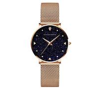 RORIOS Moda Donna Orologio da Polso Analogico Al Quarzo Orologio Shining Cielo Stellato Dial Elegant Women Watches