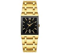 RORIOS Moda Orologio da Uomo MultiFunction Uomo Orologio Analogico Quarzo Orologio Acciaio Inossidabile Cinturino Men Watch