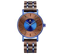 RORIOS Moda Orologio Legno da Uomo Orologio Analogico Al Quarzo Orologio Naturale Men Watches
