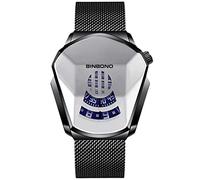 RORIOS Moda Orologio Uomo Analogico Quarzo Orologio con Acciaio Inossidabile Mesh Strap Elegante Orologio da Polso Casuale Orologio sportivo uomo