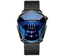 RORIOS Moda Orologio Uomo Analogico Quarzo Orologio con Acciaio Inossidabile Mesh Strap Elegante Orologio da Polso Casuale Orologio sportivo uomo