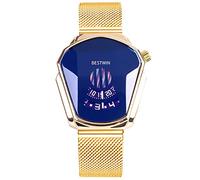 RORIOS Moda Orologio Uomo Analogico Quarzo Orologio con Acciaio Inossidabile Mesh Strap Elegante Orologio da Polso Casuale Orologio sportivo uomo