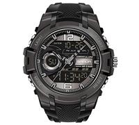 RORIOS Moda Orologio Uomo Digitale Militare Orologi con Cinturino in Resin Impermeabile Sportivo Orologio Cronografo Luminosi Orologio da Polso