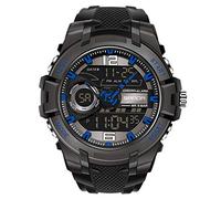 RORIOS Moda Orologio Uomo Digitale Militare Orologi con Cinturino in Resin Impermeabile Sportivo Orologio Cronografo Luminosi Orologio da Polso