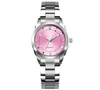 RORIOS Orologi Classico Acciaio Inossidabil Orologi da Polso Lavoro da Donna Orologio Analogico Quarzo Orologi Moda Minimalista Orologi Signora Impermeabile Rosa