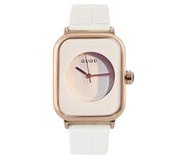 RORIOS Orologi da Donna Al Quarzo Orologio Minimalista quadrato Quadrante Donna con Cinturino in Pelle Orologi da donna ragazze