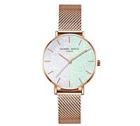 RORIOS Orologi da Donna Analogico Al Quarzo Orologi da Polso Cristallo Shining Cielo Stellato Dial Mesh Cinturino Moda Women Watches