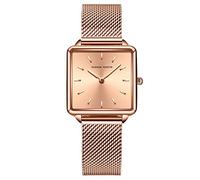 RORIOS Orologi da Donna Analogico Al Quarzo Orologi da Polso Minimalista Mesh Cinturino Moda Women Watches