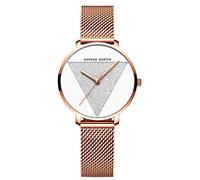 RORIOS Orologi da Donna Analogico Al Quarzo Orologi da Polso Minimalista semplice Dial Mesh Cinturino Moda Women Watches