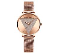 RORIOS Orologi da Donna Analogico Al Quarzo Orologi da Polso Minimalista semplice Dial Mesh Cinturino Moda Women Watches
