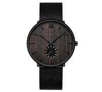 RORIOS Orologi da Uomo Analogico Quarzo Orologio in Acciaio Inox Mesh Band Minimalista Ultra Sottile Orologio da Polso Casual Orologio