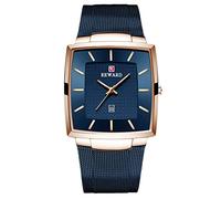RORIOS Orologi da Uomo Classico Analogico Quarzo Orologio con Ultra Sottile Minimalista Comporre Moda Orologio Acciaio Inossidabile Maglia Cinturino Business Quadrati Orologio da Polso