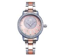 RORIOS Orologi Polso Donna Analogico Al Quarzo Orologi Diamante Simulato Dial con Cinturino in Acciaio Inox Elegante Women Watches