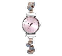 RORIOS Orologio Bracciale Analogico Donna Leggero Cinturino Estensibile con Pietre Trend Orologioes Quotidiano Rosa