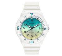 RORIOS Orologio Coppia Quarzo Orologio da Polso Uomo Donna Orologio Minimalista Casual Orologio Moda Resina Orologio Luminosi Analogico per Ragazzi Bianco Verde B