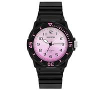 RORIOS Orologio Coppia Quarzo Orologio da Polso Uomo Donna Orologio Minimalista Casual Orologio Moda Resina Orologio Luminosi Analogico per Ragazze Rosso A