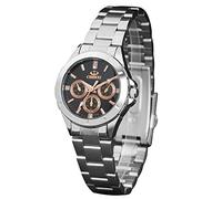 RORIOS Orologio da Donna Analogico Al Quarzo Orologi da Polso Acciaio Inossidabile Band Luminoso Fashion Vestito Donna Orologio