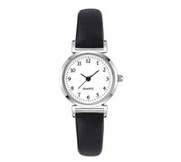 RORIOS Orologio da Polso di Facile Lettura Quarzo Analogico Digitale Orologioes Cinturino in Pellecon Impermeabile Wristwatch Fashion per Donna Nero