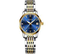 RORIOS Orologio da polso Donna Analogueico Automatico Cinturino In Acciaio Inossidabile Calendario Moda Impermeabile Meccanico Orologio