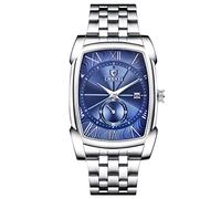 RORIOS Orologio da Uomo Analogico Quarzo Orologio Business orologio da polso Elegante Impermeabile Orologio da Uomo