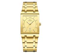 RORIOS Orologio da Uomo Quarzo - Polso Semplice Quadrati Business Impermeabile Con Calendario Luminosi - Cinturino Acciaio Inossidabile