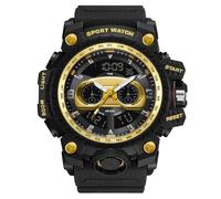 RORIOS Orologio Digitale Militare da Polso per Uomo con Sveglia Sportivo Analogico Impermeabile