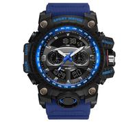 RORIOS Orologio Digitale Militare per Uomo con Sveglia - Sportivo, Impermeabile, Analogico da Polso