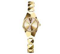 RORIOS Orologio Donna di Design con Cristalli Bracciale Geometrico 30m Impermeabile Quarz Leggero per Giorni Normali & Eventi Oro