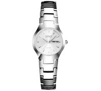 RORIOS Orologio Minimalista da Coppia Orologi da Polso Uomo Donna Orologio Lavoro Analogico Quarzo Orologi 50M Impermeabile Acciaio Inossidabile da Donna Bianco B