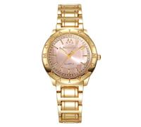 RORIOS Orologio Polso in Metallo Donna Orologioes Analogico al Quarzo Moda con Più Quadranti Colorati Watch Abito Casual Elegante per l'Uso Giornaliero Rosa