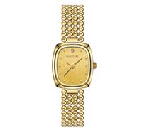 RORIOS Orologio Quadrato di Moda Donna Orologioes con Bracciale a Tono Oro e Multicolore Watches da Sera Elegante per Quotidiano & Festa Oro