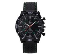 RORIOS Orologio Sportivo per Uomini Elegante Orologioes Analogico con Cinturino Perforato Traspirante Watch Casual Multicolore Verde